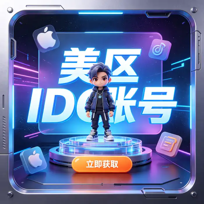 美区id,美区id账号,美版apple id购买相关知识：常见邮箱后缀与身份标识示意图